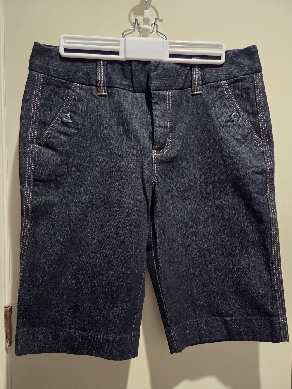 Tommy Hilfiger Dark Indigo Denim Bermuda Shorts